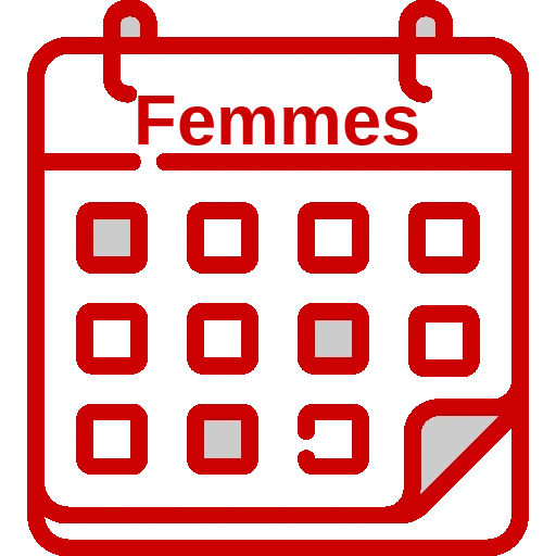 Icone Calendrier Femmes